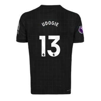 Billige Fotballdrakt Tottenham Hotspur Destiny Udogie #13 Replika Bortedrakt 2025-26 Kortermet